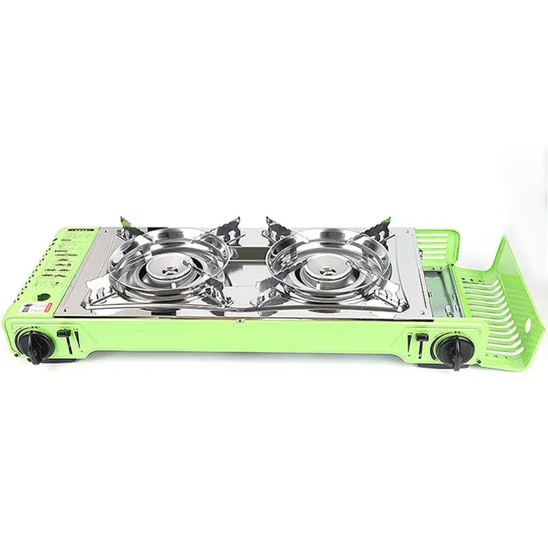 Camping Double Cooking Stove - Fornello da Campeggio Portatile da Esterno