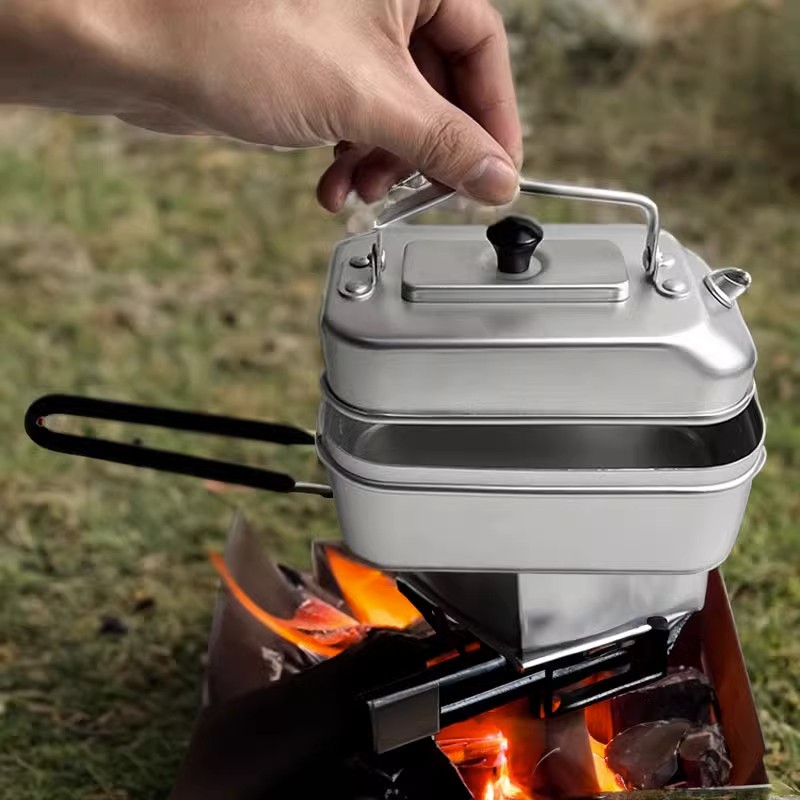 Camping Cooking Unit - Ultraleggero portatile Picnic campeggio bollitore turistico