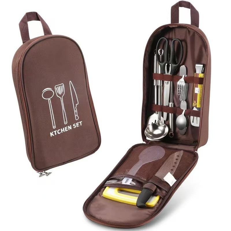 Camping Cooking Equipment Bag - Borsa organizer per utensili da campeggio,