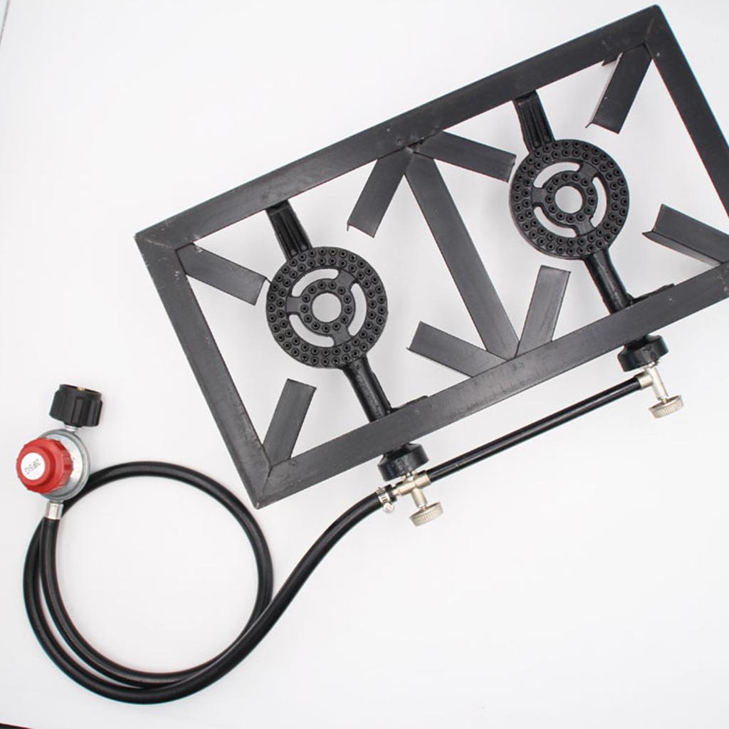 Camping Double Cooking Stove - Fornello a Gas a Doppio Bruciatore