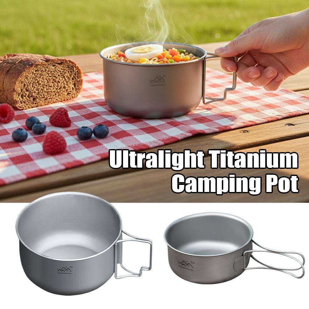 Camping Cooking Noodles - Pentola da Campeggio Compatta in Lega