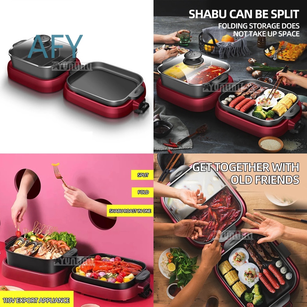 Camping Cooking Hot Plate - Griglia Elettrica Portatile per Casa e