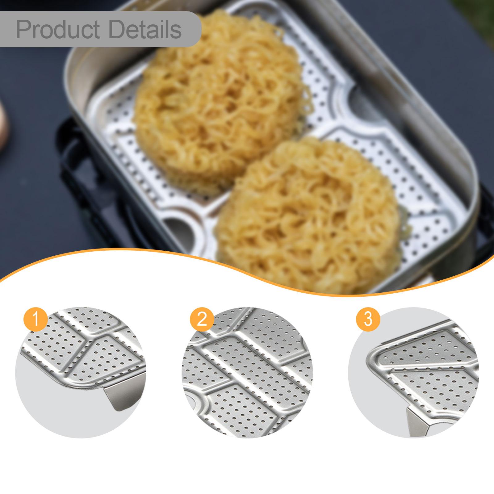 Camping Cooking Box - Vassoio per Cottura a Vapore in