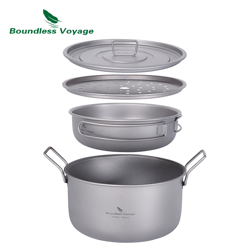 Campfire Cooking Anime - Boundless Voyage Camping Pentola da cucina