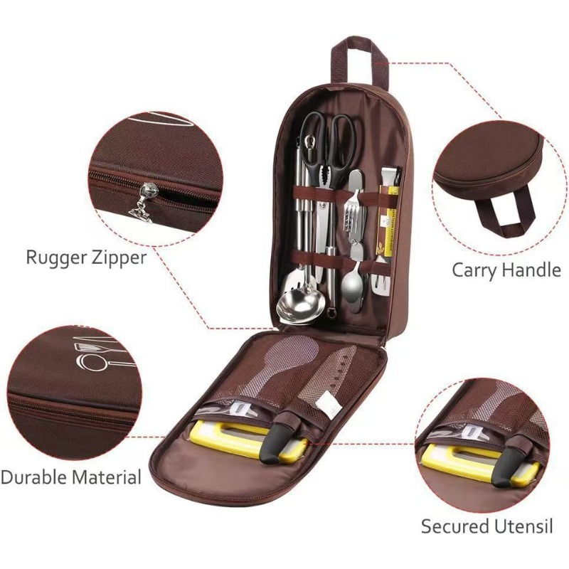 Organizer per Utensili da Cuci - Camping Cooking Equipment Bag recensione e prezzo
