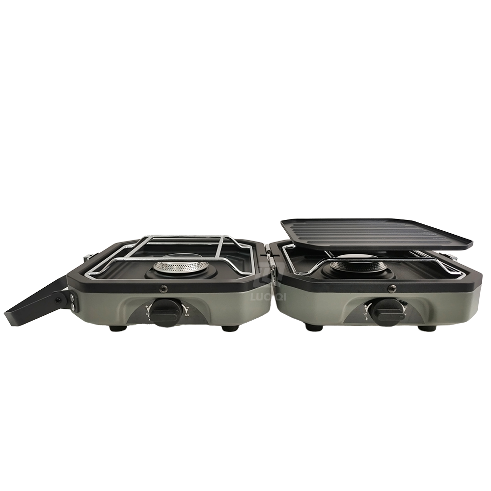 Fornello da campeggio per barb - Camping Double Cooking Stove recensione e prezzo