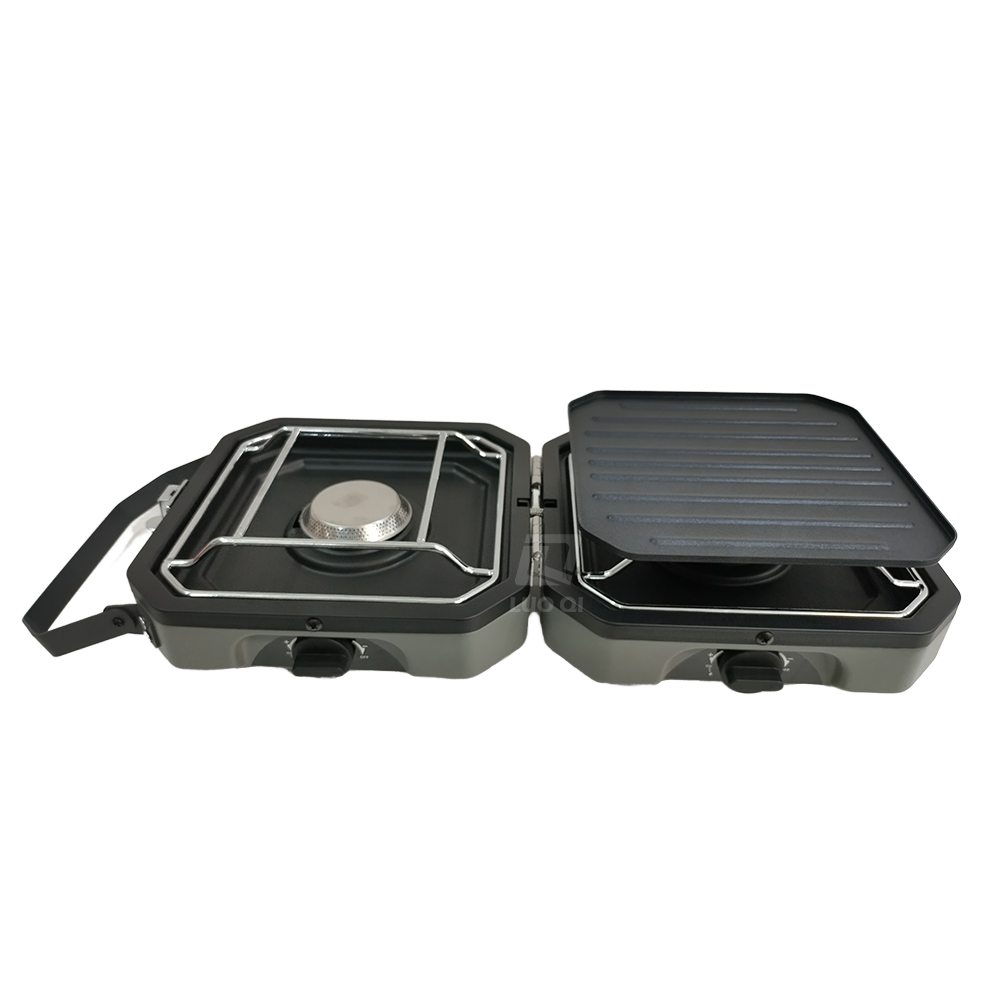 Fornello da campeggio per barb - Camping Double Cooking Stove recensione e prezzo