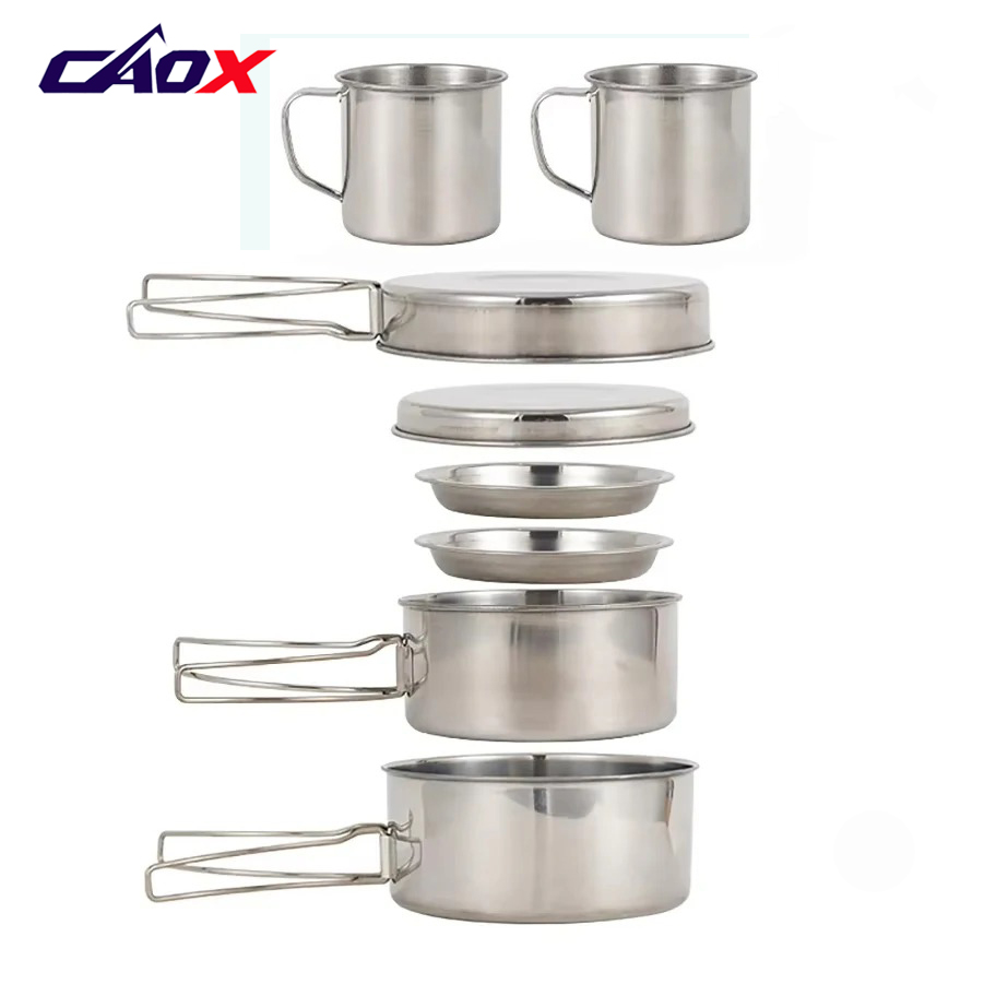 CAOX Set da 8 Pezzi per Campeg - Camping Cooking Hot Plate recensione e prezzo