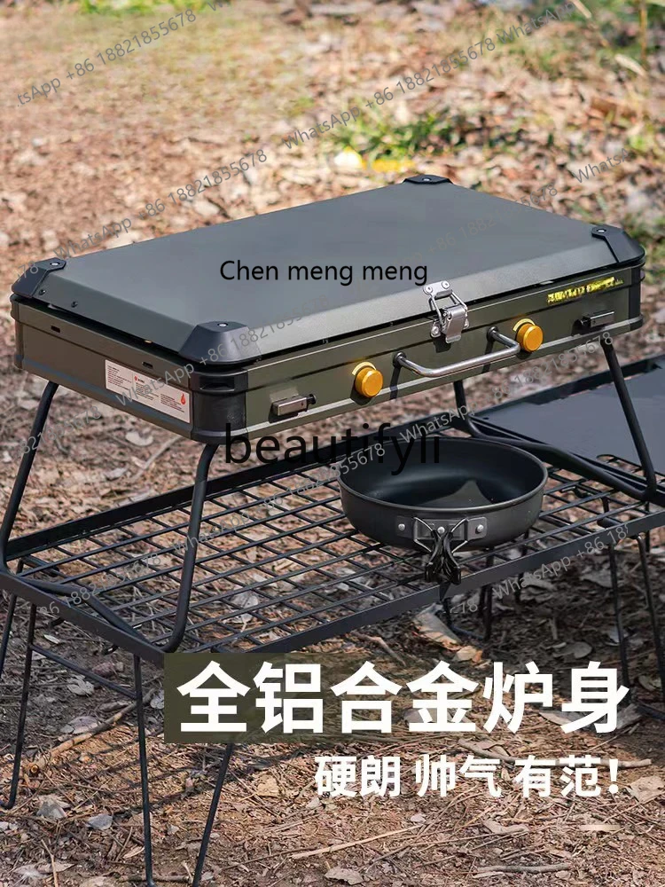 Z189 Griglia a gas a doppia te - Camping Double Cooking Stove recensione e prezzo