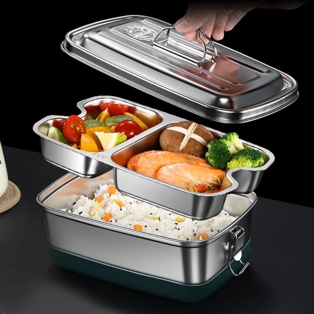 Scatola per il pranzo in accia - Camping Cooking Box recensione e prezzo