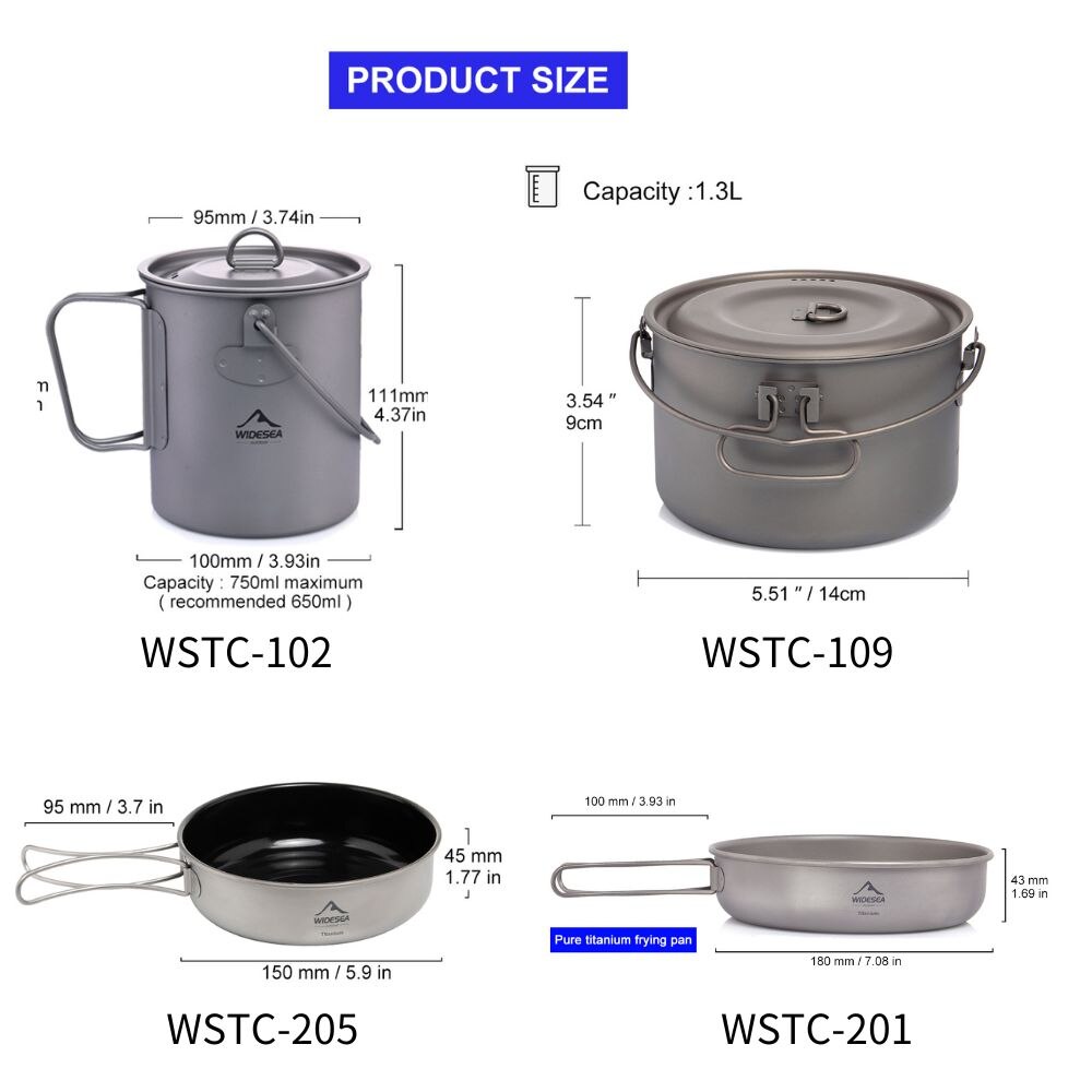 Widesea Stoviglie da campeggio - Campfire Cooking Anime recensione e prezzo