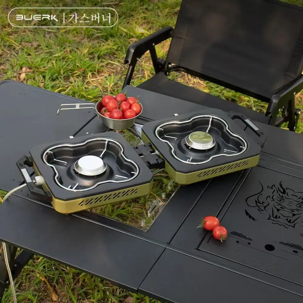 BUERK Fornello da campeggio Do - Camping Double Cooking Stove recensione e prezzo