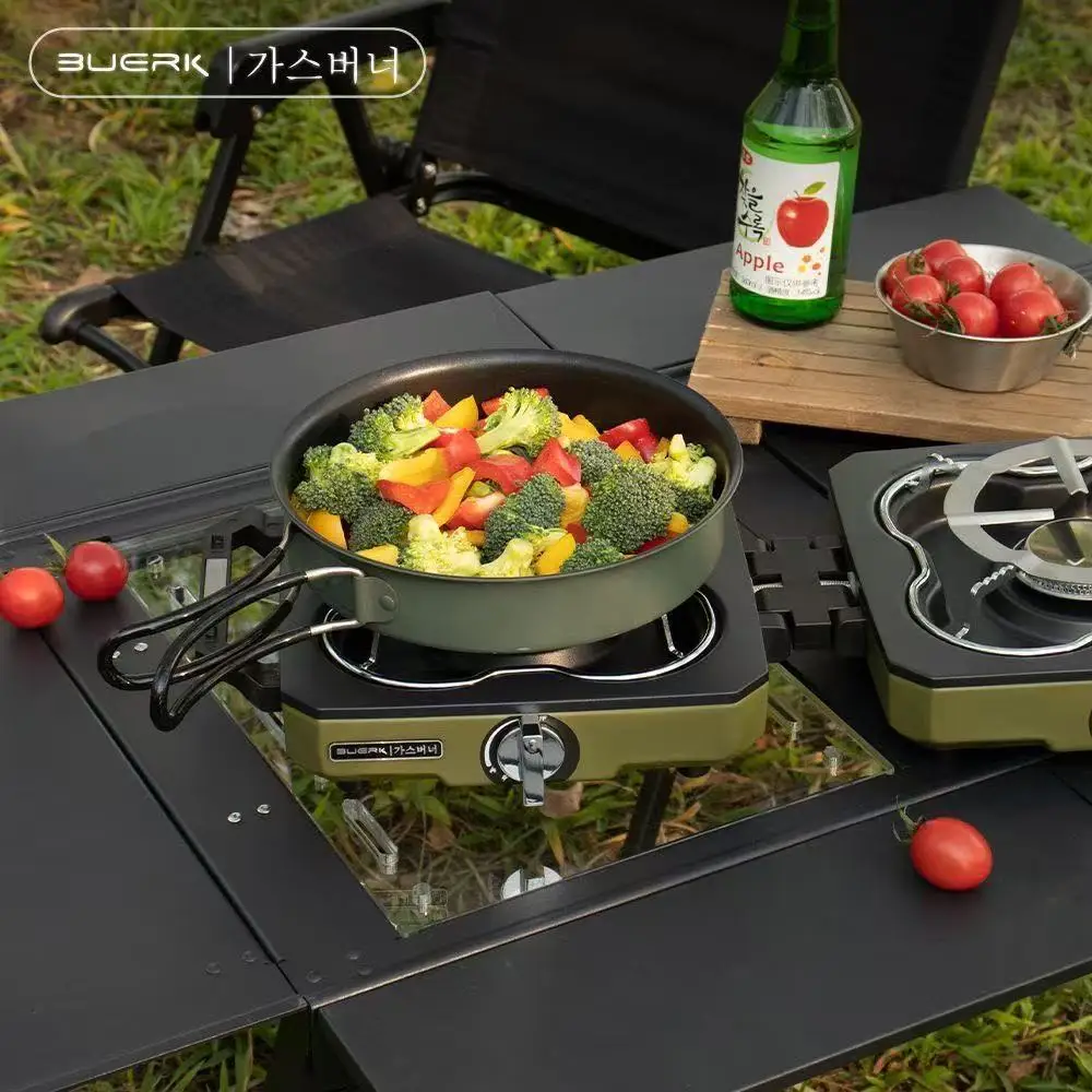 BUERK Fornello da campeggio Do - Camping Double Cooking Stove recensione e prezzo