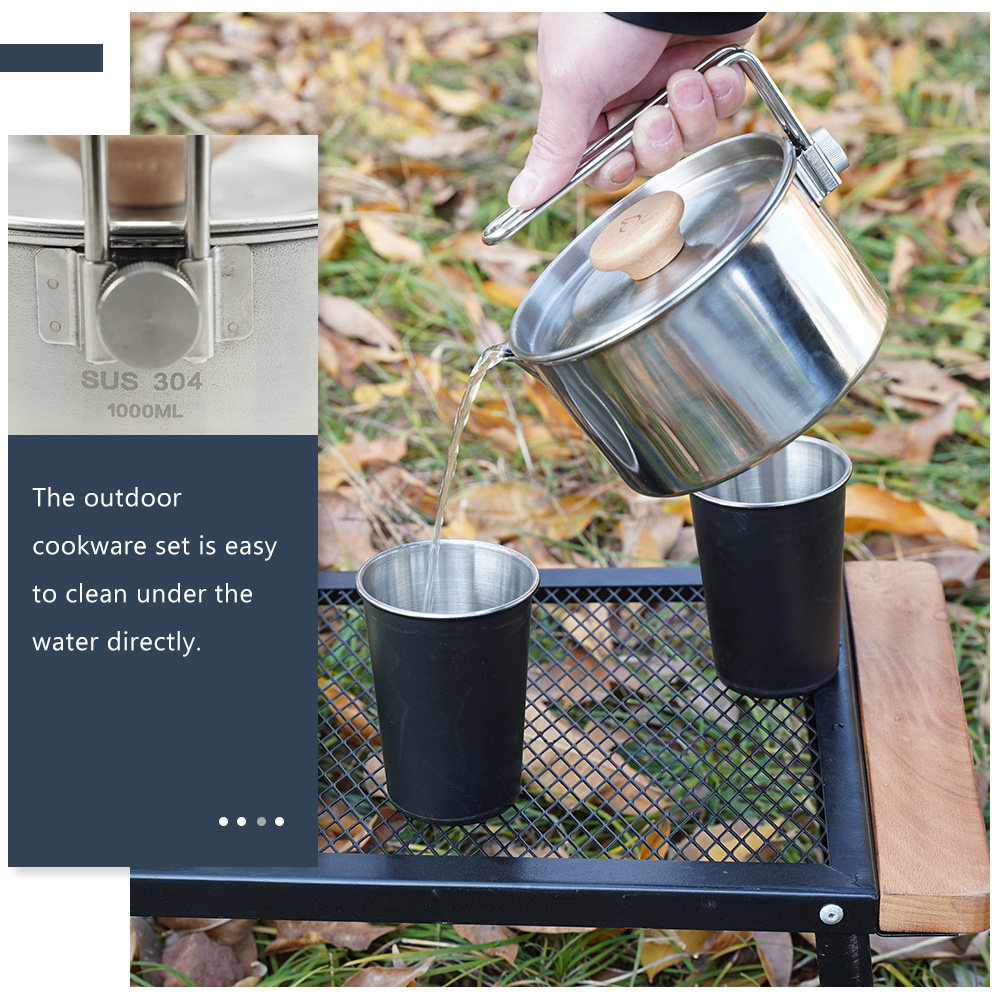 Set di Pentole da Campeggio Po - Camping Cooking Noodles recensione e prezzo