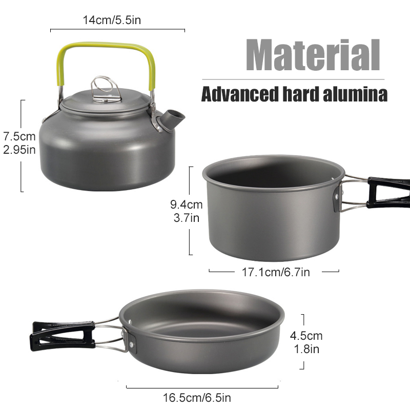 WESTTUNE Kit di pentole da cam - Campfire Cooking Anime recensione e prezzo
