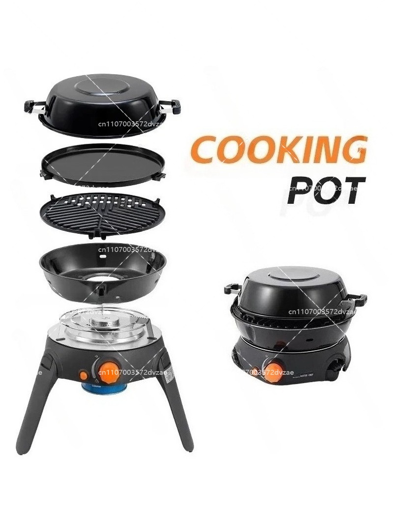Fornello a gas multifunzione d - Camping Cooking No Gas recensione e prezzo