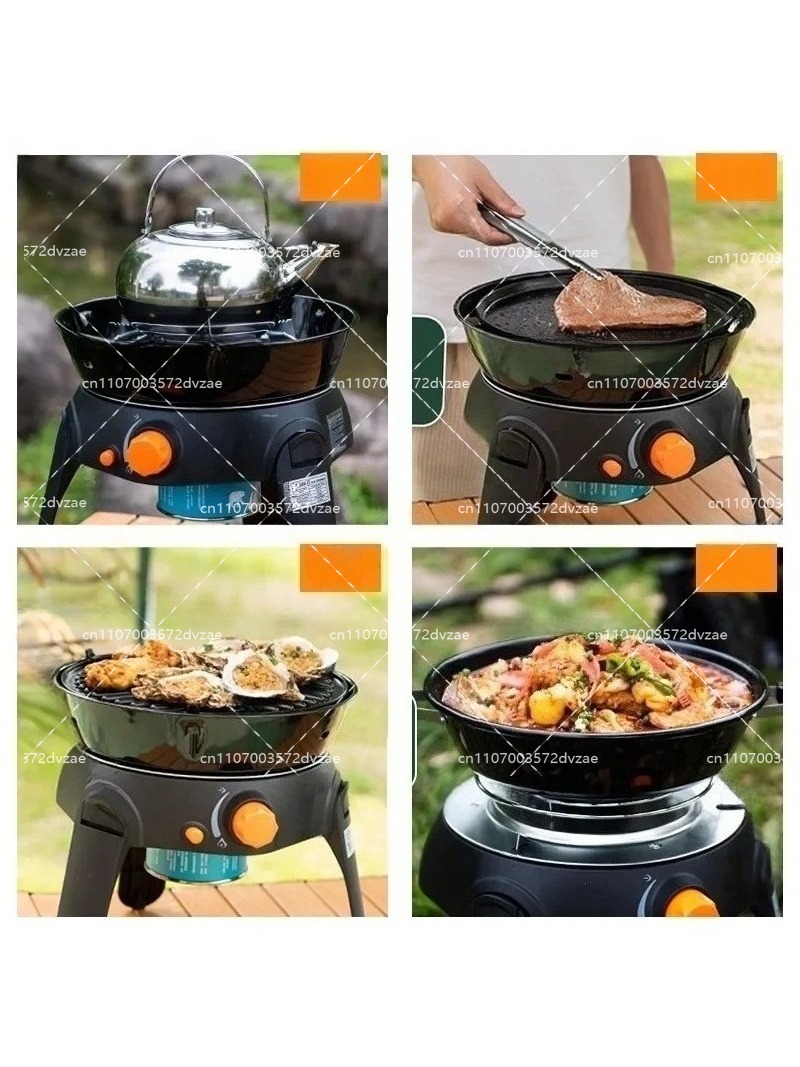 Fornello a gas multifunzione d - Camping Cooking No Gas recensione e prezzo
