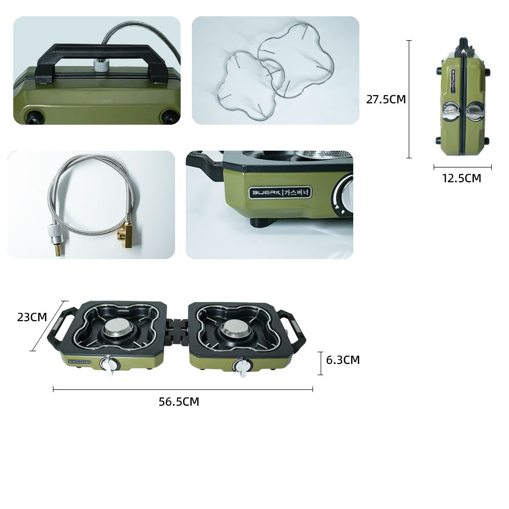 Fornello da campeggio Doppio b - Camping Double Cooking Stove recensione e prezzo