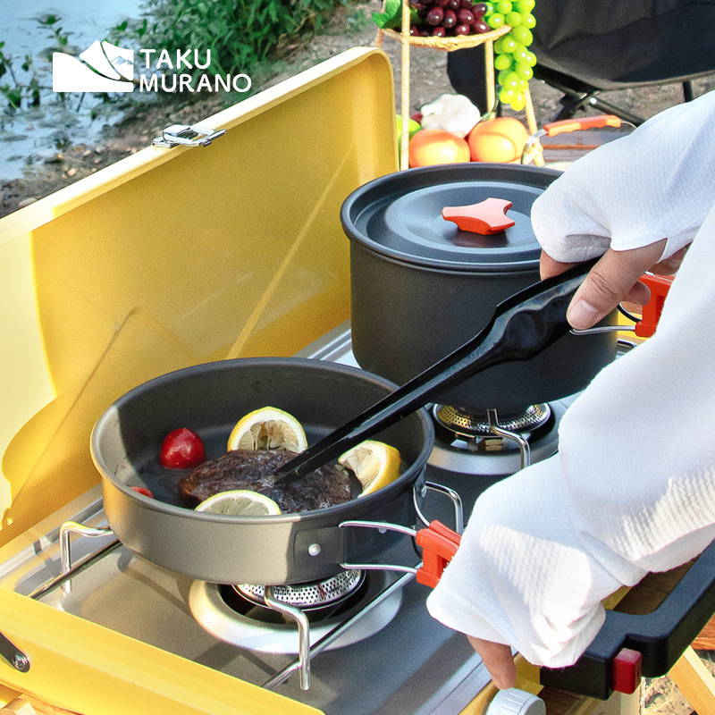 Set di pentole da campeggio, s - Camping Cooking Unit recensione e prezzo
