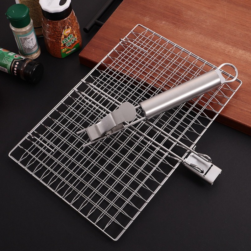1 SET rete per barbecue manico - Camping Cooking Portable recensione e prezzo
