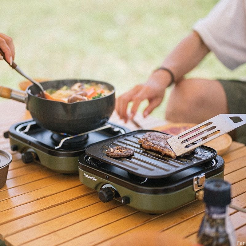 Stufa Naturehike Stufa a gas p - Camping Double Cooking Stove recensione e prezzo