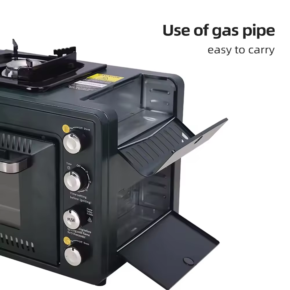 Forno a gas da esterno multifu - Camping Double Cooking Stove recensione e prezzo