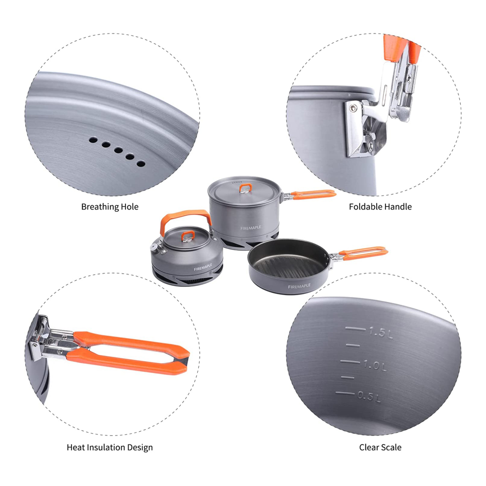 Fire Maple Campeggio Pentolame - Camping Cooking Unit recensione e prezzo