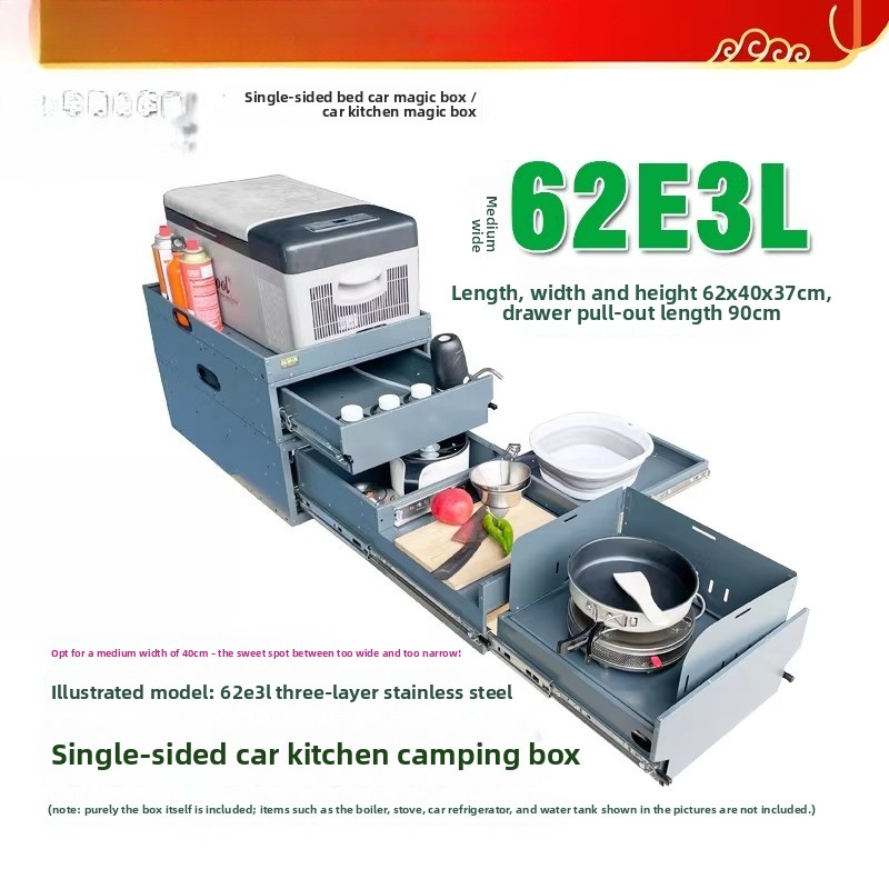 Cucina e Contenitore Portatile - Camping Cooking Box recensione e prezzo