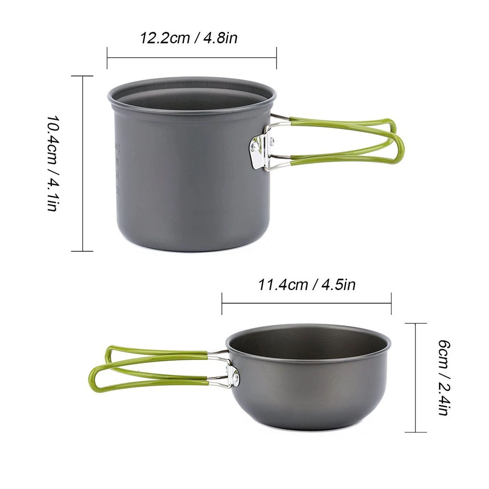 Kit di pentole da campeggio co - Camping Cooking Unit recensione e prezzo