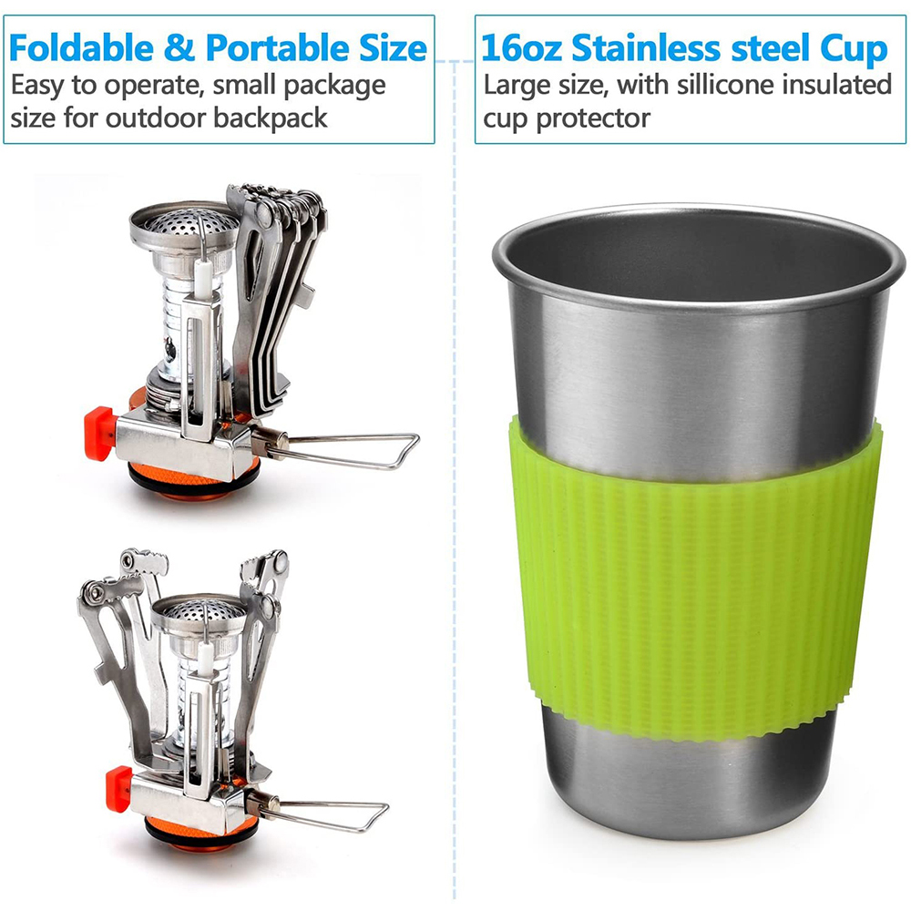 Kit di pentole da campeggio co - Camping Cooking Unit recensione e prezzo
