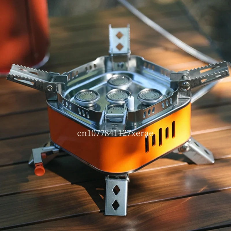 Fornello a Gas Portatile a 5 F - Camping Cooking No Gas recensione e prezzo