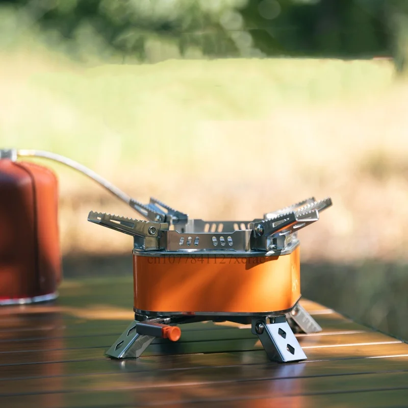 Fornello a Gas Portatile a 5 F - Camping Cooking No Gas recensione e prezzo