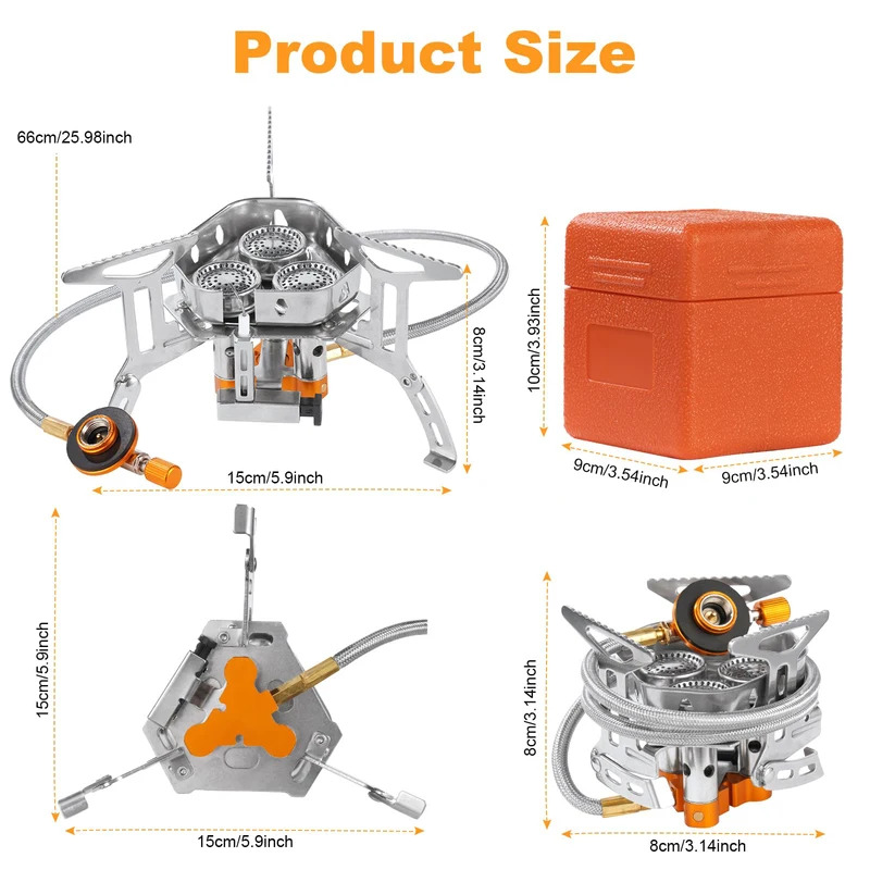 Fornello a Gas da Campeggio ad - Camping Cooking No Gas recensione e prezzo