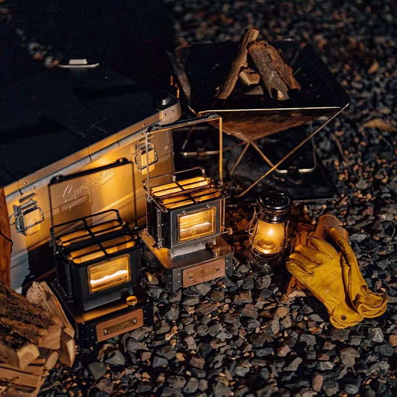 Stufa da campeggio stile vinta - Camping Double Cooking Stove recensione e prezzo