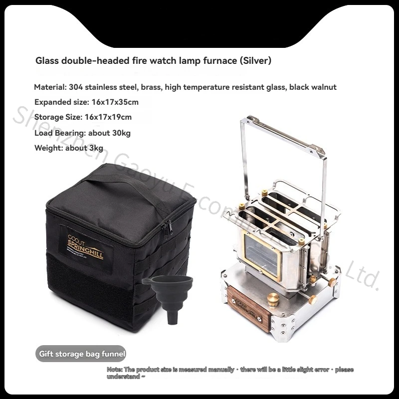 Stufa da campeggio stile vinta - Camping Double Cooking Stove recensione e prezzo